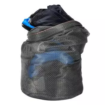 Сетчатый спальный мешок для хранения вещей, легкая сумка для хранения вещей для кемпинга и пешего туризма