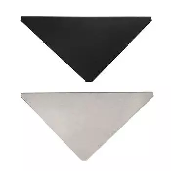 Сетчатый стол, боковая угловая соединительная пластина, износостойкая складная звено для стола, треугольная пластина для кемпинга, рыбалки на открытом воздухе Silver