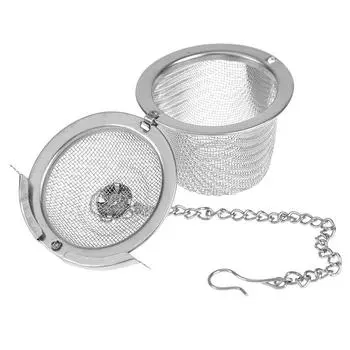 Сетчатый заварочный чайник из нержавеющей стали, фильтр для специй в виде листьев 5*5*5cm