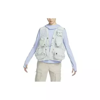 Сетчатый жилет Nike ACG Series с множеством карманов Жилет унисекс светло-серебристый DN3920-034 S
