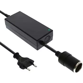 Сетевой адаптер 120 Вт | 10 А | 12 В преобразователь напряжения выпрямитель с авто/автомобильной розеткой 18x10x5cm