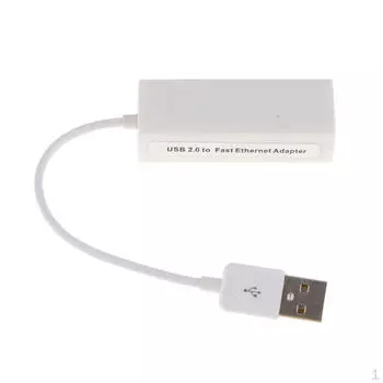 Сетевой адаптер Ethernet LAN USB 2.0 — RJ-45, 100 Мбит/с