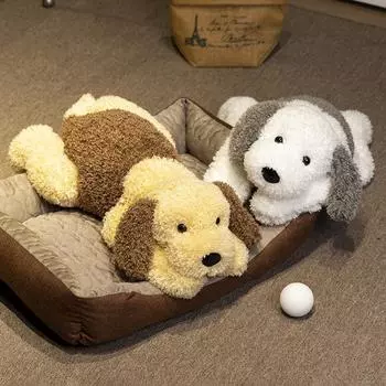 Seth Dudu подлинный двухцветный пудель плюшевая игрушка милая кукла кукла подушка подушки украшения гостиная 50cm 0.45