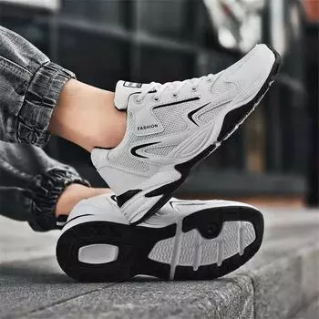 Сетка 46-47 Мужские зеленые мокасины Вулканизированная детская обувь Кроссовки для мальчиков 45 Спортивные товары от известных брендов Новый сезон 39