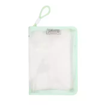 Сетка A4 Сумка для канцелярских принадлежностей на молнии Портативный органайзер Папка Школьные офисные принадлежности Чехол для хранения С ручками Большая вместимость One Size