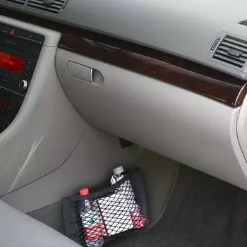 Сетка для багажника автомобиля, эластичная сетка для сиденья, волшебная наклейка, сумка для хранения, карманная клетка, автоорганайзер, сумка для спинки сиденья