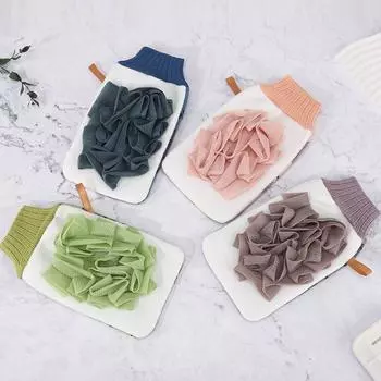 Сетка для душа с принтом из пенопласта, двухсторонняя сетка для ванны, прочный сетчатый мяч для душа для детей 4Pcs