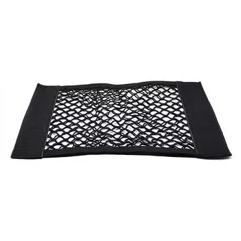 Сетка для хранения автомобиля, простая практичная эластичная сетка, надежное качество, волшебная наклейка