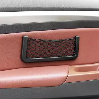 Сетка для хранения в автомобиле, автомобильный карман, сетчатый органайзер, сумка для держателя телефона, коробка, салфетки для лица 20*8 см/8*15 см для автомобильных аксессуаров, сиденья 15cm