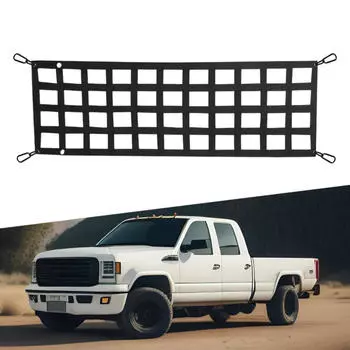 Сетка для крепления груза, багажник грузовика, место для хранения с крючками, сетчатый органайзер, изоляция заднего борта