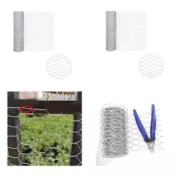 Сетка для курятника своими руками для сада многоцелевая сетка для цветочной композиции проволочная сетка принадлежности для забора 0,4 м x 2 м 0,4 м x 4 м B