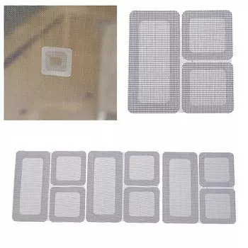Сетка для оконной двери, сетка для ремонта, липкая заплата, самоклеящийся комплект, закрывающий отверстия 10Pcs