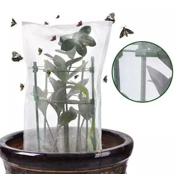 Сетка для покрытия растений. Отличная многоцелевая пластиковая сетка для растений. Барьерная сетка для птиц. Сетка для защиты овощей. Сетка. Барьерная сетка для растений. зелёный