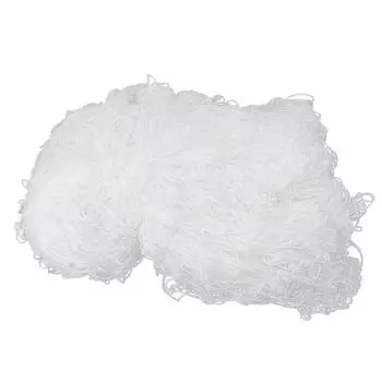 Сетка для вьющихся растений из полиэстера белого цвета, многоразовая шпалерная сетка для фасоли, помидоров, гороха, тыквенных цветов