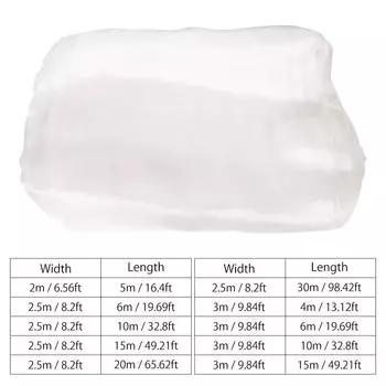 Сетка для защиты от насекомых для садовых овощей и цветов, сетка для защиты от насекомых и вредителей, сетка для предотвращения птиц, длина 6/10 м 3x4m