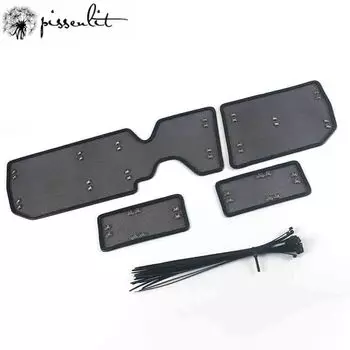 Сетка для защиты от насекомых из нержавеющей стали для Toyota Land Cruiser Prado FJ 120 2003-2006 2007 2008 2009 Передняя решетка сетка Cove чёрный