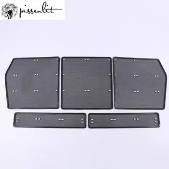 Сетка для защиты от насекомых из нержавеющей стали для Toyota Land Cruiser Prado 150 2010 2011 2012 2013 Передняя решетка сетка крышка чёрный