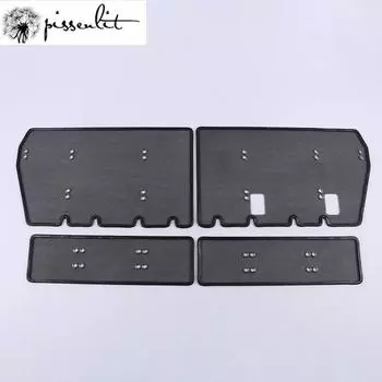 Сетка для защиты от насекомых из нержавеющей стали для Toyota Land Cruiser Prado 150 2018 2019 Передняя решетка Аксессуары чёрный