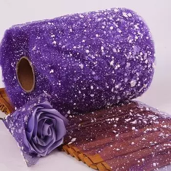 Сетка из марли Snow Dot, используемая для свадебного декора, упаковки цветов, упаковки мультяшных букетов, материалов для рукоделия 15 см*15 м сапфир синий