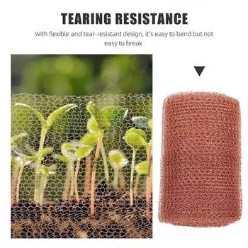 Сетка из медной проволоки, экранирующая сигнальную сетку, сетка от улиток, сетка от болезней и вредителей, декоративная садовая сетка из медной проволоки