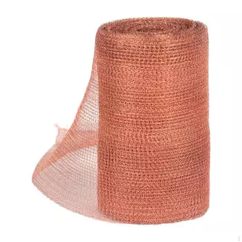 Сетка из медной проволоки, легко режется, прочный рулон наполнителя, тканый 12.7cmx6M