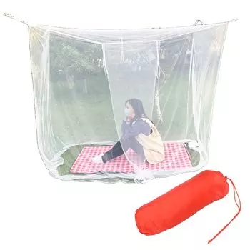 Сетка от комаров Mosquito Mosquito Hanging Easy to Fine Washable x 180 x 200 Белая сетка, Репеллент, Тип, Установка, Вязание, Воздухопроницаемый, Наружный, (200 см),