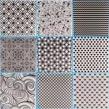 Сетка, сетка, пластиковое тиснение, папки, шаблон, трафарет, цветок, кружевная линия, рамка из ротанга в форме сердца No.13-Flower Lace