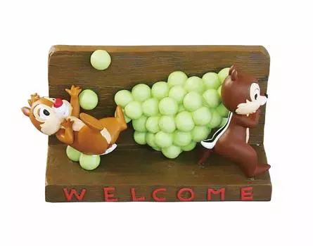 Seto Craft Design Аксессуар Коричневый xx Disney Welcome Украшение Чип Дейл Мускат 19.5 Вт 7.5 л 10.5Hcm (Размер товара) и SD-7103 коричневый
