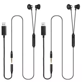 sets of PC computer compatible with USB conversion cable and wired magnetic suction volume home video audio compatible with PC and Android smartphone