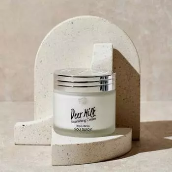 [Сеульский салон] Питательный крем с оленьим молоком 80 г