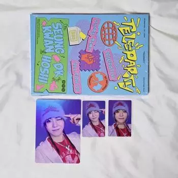 Seungkwan Kwan Set Bu Seok-sun Weverse Fan Party Poca Tele Party Unopened Album Seventeen