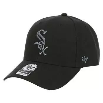 Seven 47 Cap MVP ADJUSTABLE LOGO CAP Hat 6 Panels BLACK Black Street White Socks [Forty Brand] Mens Womens