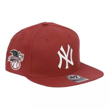 Seven Cap 47 Captain Hat Snapback CAPTAIN Major League Baseball Cap New York Yankees Sure Shot Razor Red [Forty Brand] Мужская Женская