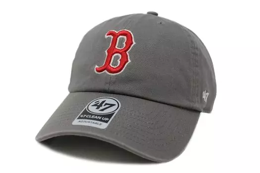 Seven Cap 47 CLEAN UP Boston Red Sox ТЕМНО-СЕРЫЙ [Forty Brand] темно-серого