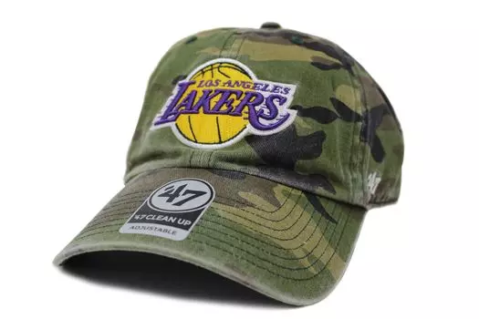 Seven Cap 47 CLEAN UP камуфляж NBA Los Angeles Lakers [Forty Brand]