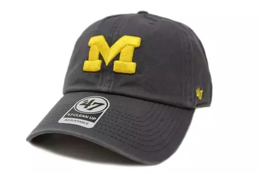 Seven Cap 47 CLEAN UP Университет Мичигана Wolverines NCAA College [Forty Brand] (Винтажный темно-синий)