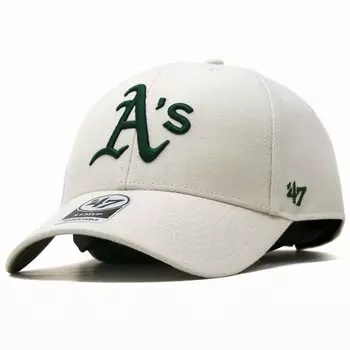 Seven Cap CAP Twill Oakland Athletics MLB Свободный размер Bone (Сорок Брендов) Осень/Зима Весна/Лето (приблизительно. 55-61см)