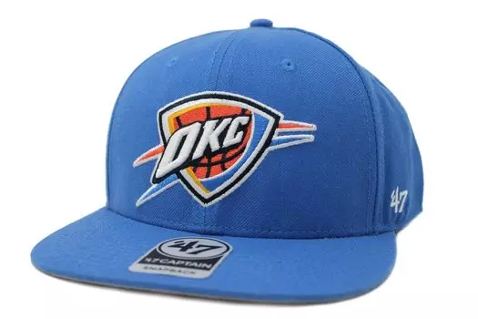 Seven Cap NO SHOT 47 КАПИТАН НБА Западная конференция Оклахома-Сити Тандер Оклахома-Сити Тандер [Forty Brand]