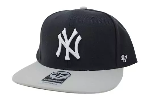 Seven Cap NO SHOT 47 КАПИТАН New York Yankees [Forty Brand] ТЕМНО-СИНИЙ/СЕРЫЙ