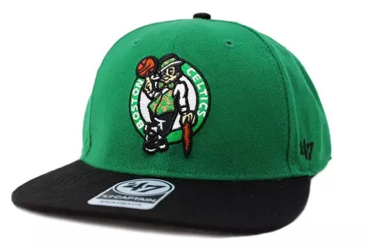 Seven Cap NO SHOT TWO TONE 47 КАПИТАН НБА Бостон Селтикс Бостон Селтикс [Forty Brand]
