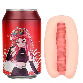 Seven Colored Can Girl Red Masturbator Ona Hole Popular Male Masturbator Realistic Long Play Stimulation Convenient to carry Adult Toy Repeated Use