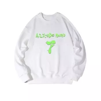 Seven Fashionable Printed Top, повседневная спортивная одежда на осень и зиму, хлопковая толстовка M белый