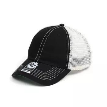Seven Mesh Cap Trawler 47 Clean Up [Forty Brand] Черный/каменный