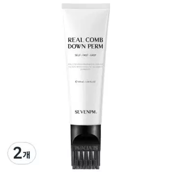 Seven PM Realcom Men s Self Down Perm Средство для химической завивки для всех типов волос, 100 мл, 2 шт.