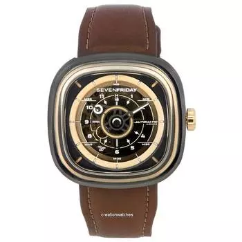Sevenfriday T-Series Автоматический запас хода T2/03 SF-T2-03 Мужские часы чёрный