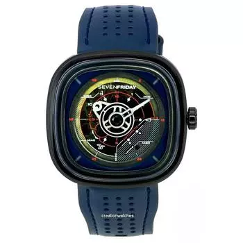 Sevenfriday T-Series Автоматический запас хода T3/03 SF-T3-03 Мужские часы синий