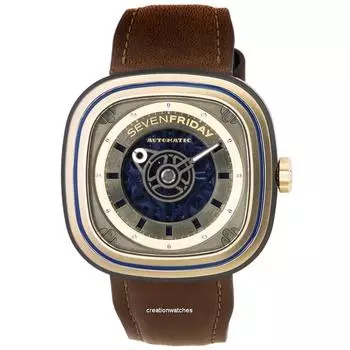 Sevenfriday T-Series T-Art Skeleton Dial автоматические мужские часы T204 SF-T2-04