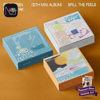 SEVENTEEN - 12-й мини-альбом SEVENTEEN SPILL THE FEELS [Стандартная версия] RANDOM 1PCS