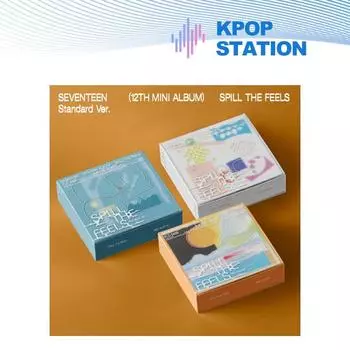 SEVENTEEN - 12-й мини-альбом [SPILL THE FEELS] Стандартная версия. [Случайная версия] RANDOM
