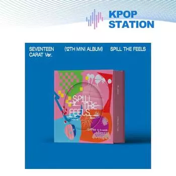 SEVENTEEN - 12-й мини-альбом [SPILL THE FEELS] CARAT Ver. [Случайная версия] RANDOM